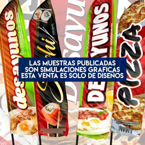 Diseños Banderas Publicitarias P Impresion Editables Corel