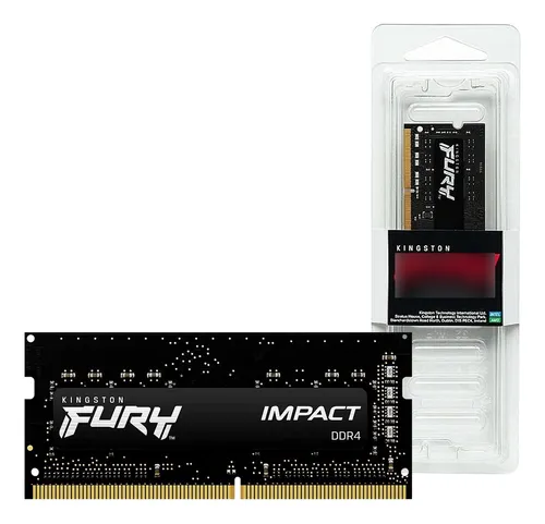 comprar Memória Ram Ddr4 3200mhz 8gb Notebook Kingston Fury Impact