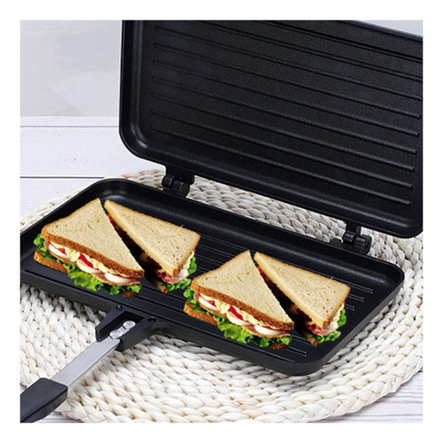Sandwichera Antiadherente A Gas For Desayuno Con