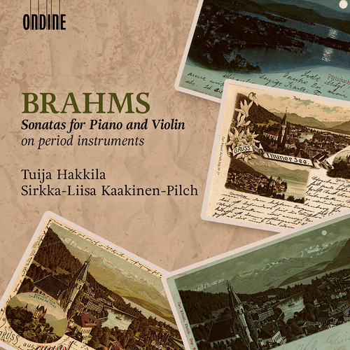 Sonatas De Brahms/hakkila/pilch Para Piano Y Violín En Cd