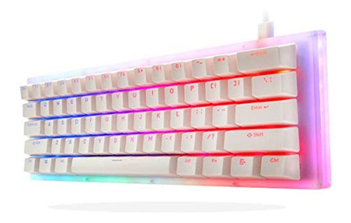 Womier K61 60% Keyboard, Hot Swappable Mechanical Gaming Key