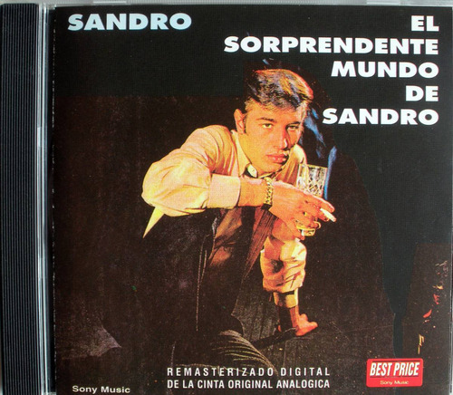 Sandro - El Sorprendente Mundo De - Cd Nacional 