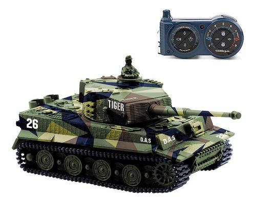 Control Remoto Del Tanque Panzer Alemán Tiger I Cheerwing 1: