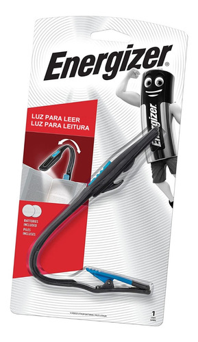 Linterna Luz Para Lectura Led Energizer Book Light Con Clip