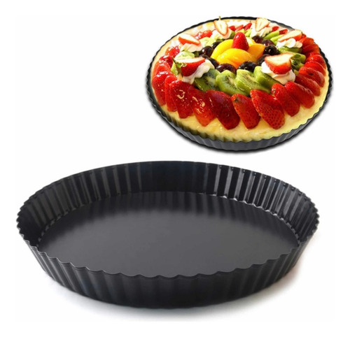 Molde Desmontable Antiadherente Para Hornear Tartas Quiches
