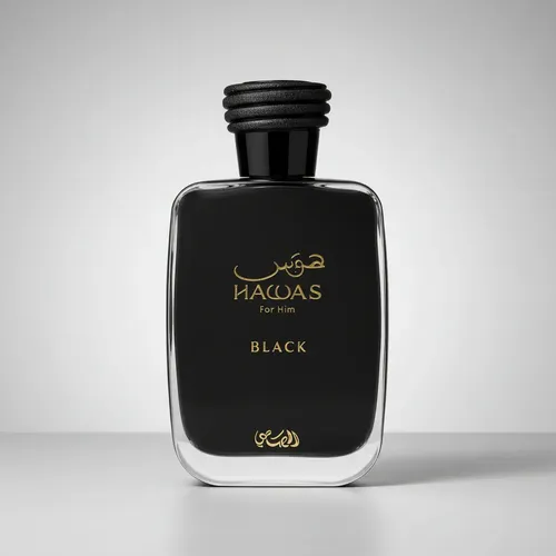 Perfume Árabe Hawass Black Rasasi Masculino 100ml Eua De Parfum
