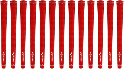 13 Grip Para Palos De Golf Standard - Karma Velour Rojo