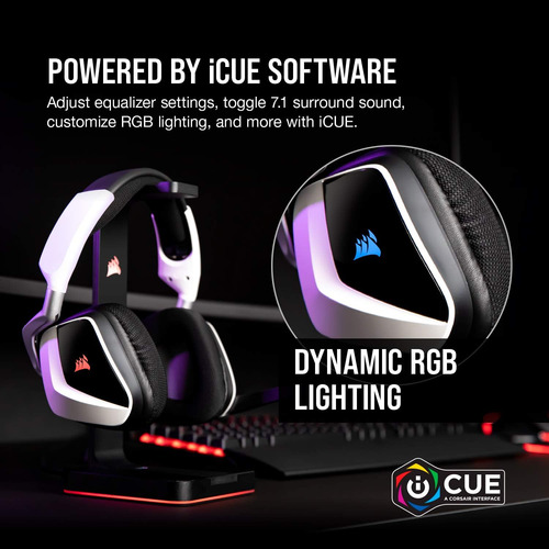 Corsair Void Rgb Elite Auriculares De Juegos Inalámbricos -