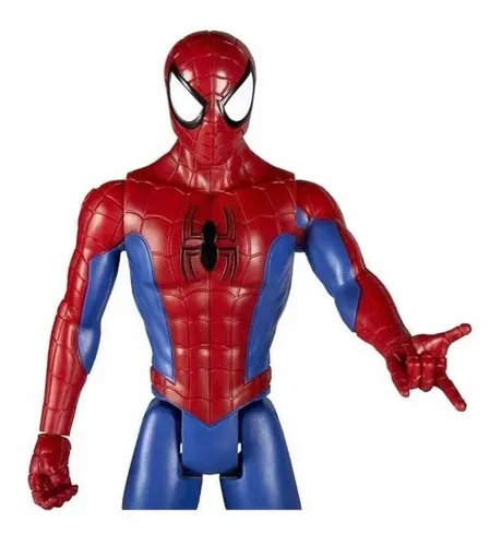 Muñeco Marvel Spiderman 30cm Hombre Araña Titan Hero Series