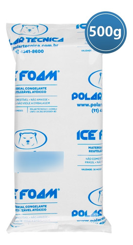 Gelo Artificial Espuma Ice Foam 500g | Kit Com 3 Unidades