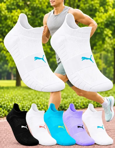 Meia Puma Poliamida Esportiva Corrida Dry Academia