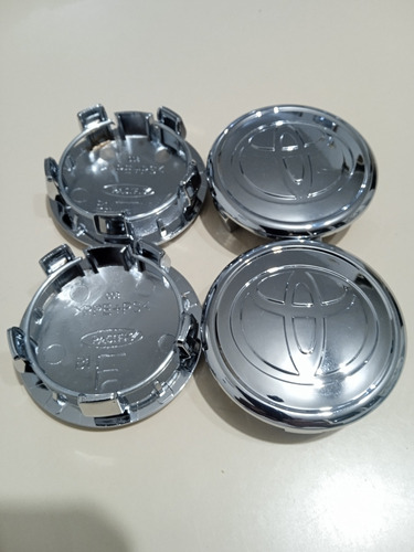 Tapa Centro Rin Cromada Toyota Corolla New Sensacion 2003-08