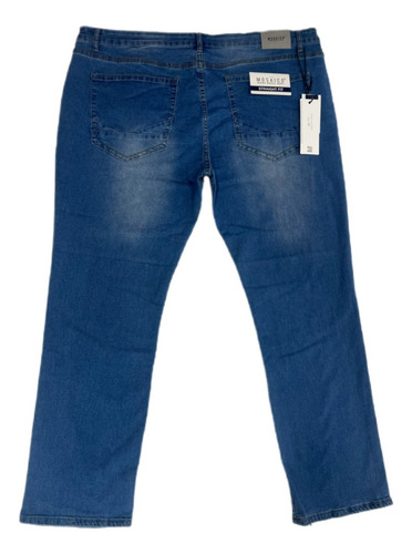 Jeans Elasticados Tallas Grandes Mosaico 15095