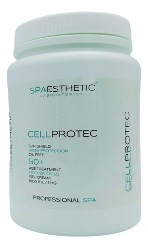 Cellprotec Pantalla Solar 50+ Con Células Madre Antiedad 1kg