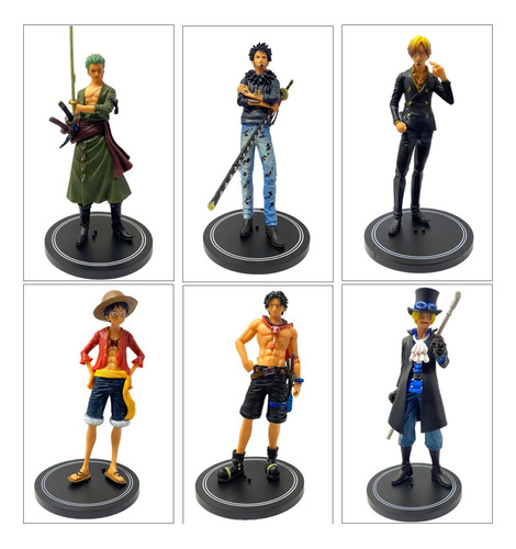 One Piece,figuras De Acción, Coleccionable *6 Modelo Juguete