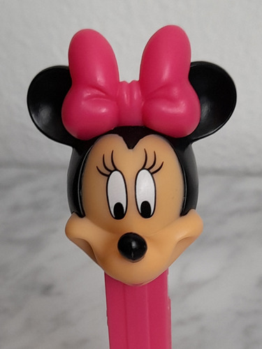 Minnie Mouse Moño Rosa Figura Pez Dispenser 