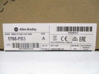 Allen Bradley 1768-pb3 Ser. A Date: 2016 Nsfs Qqc