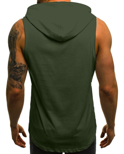 25 Playera Deportiva Sin Mangas De Verano Con Hombros