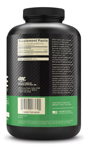 Creatina Micronized - On 300gr