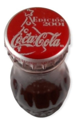 Botella De Vidrio De Refresco Coca Cola De 2001 De 237 Ml (Usado)