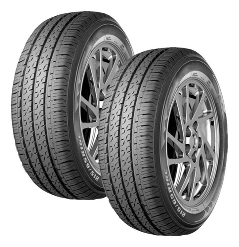 Paquete De 2 Llantas 195/70 R15 Saferich Frc96 8c De Carga