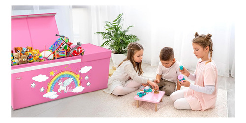 Rutifun Xl Unicorn Box De Unicornio Almacenamiento De Pecho