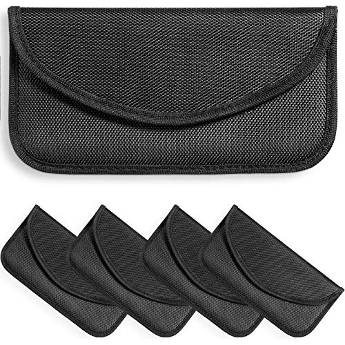 4 Pieces Faraday Phone Signal Blocking Bags Rfid Car Key Fob