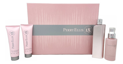 Perry Ellis 18 Set De 4 Pz Para Mujer