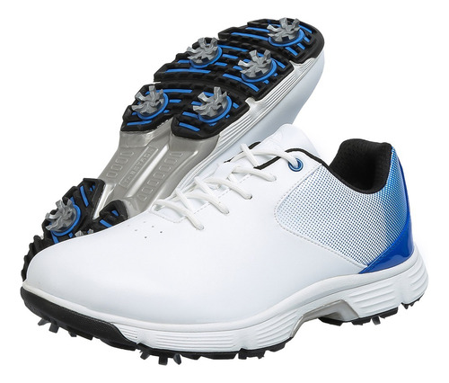 Zapatos De Golf De Cuero De Gran Tamaño, Zapatos De Golf