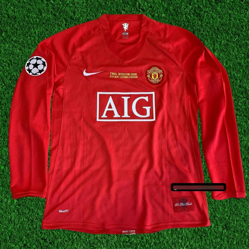 Jersey Manchester United 2008 Final Champions League Cr7