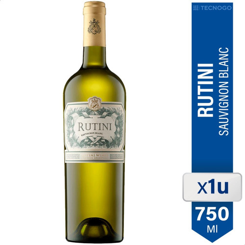 Vino Rutini Sauvignon Blanc 750ml Botella Bebidas 01almacen 