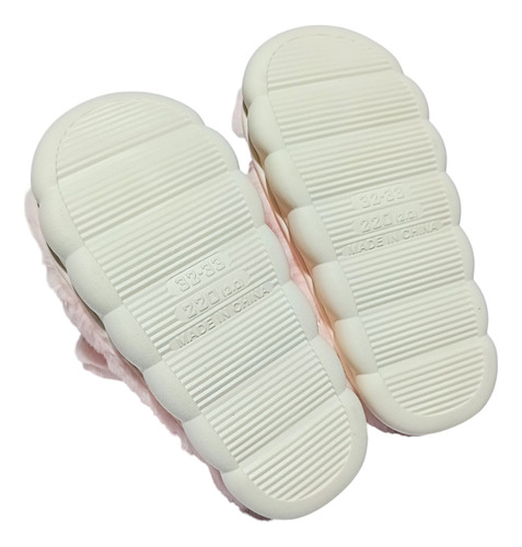 Pantuflas Animales Piel Corderito Unisex Para Niños Y Niñas