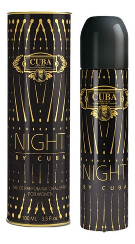 Perfume feminino Cuba Night Edp 100ml