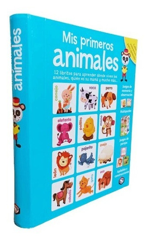 Libro Infantil Cofre Interactivo: Mis Primeros Animales