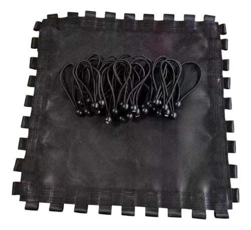 Estera De Trampolín Con 36 Bolas Cordones De Bungee De