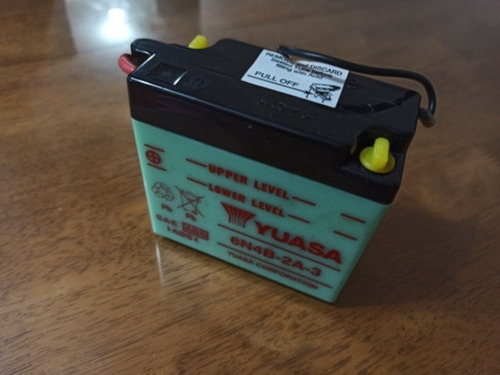 Energizador O Acumulador Ax100 Ts125 6v