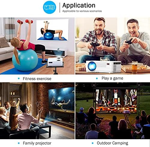 Proyector Nativo 1080p Con Wifi Y Bluetooth Bidireccional, P