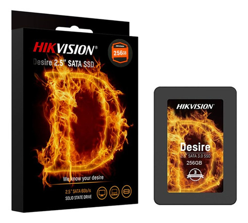 Unidad Ssd Hikvision Desire 2.5  256gb Sata