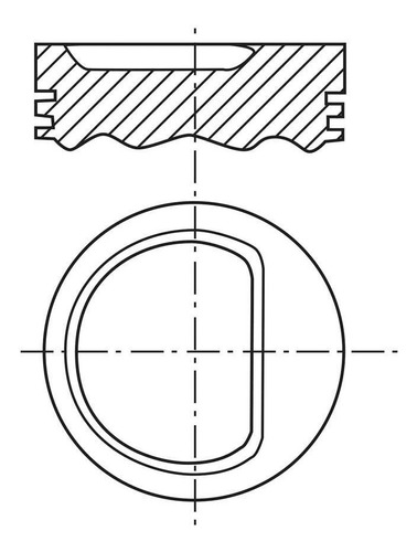 Piston Chrysler 2.5 Jeep Wrangler, Sahara 95-09