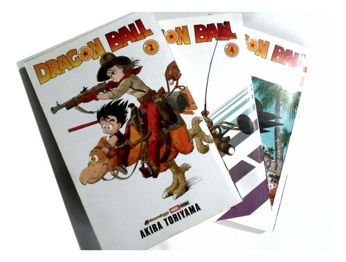 Lote Manga Panini Dragon Ball  (num 2, 3 Y 4)