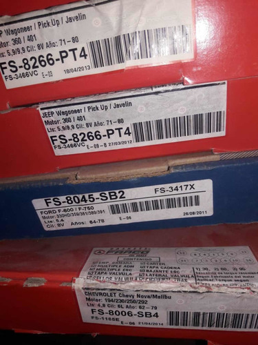 Juegos De Empacaduras Para Ford Sierra/saphire, Chevrolet