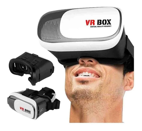 Lente Realidad Virtual 3d Vr Box Android iPhone Celular Jueg