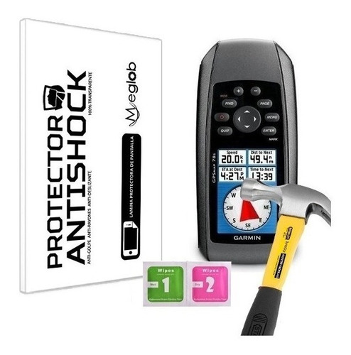 Protector De Pantalla Antishock Garmin Gpsmap 78s