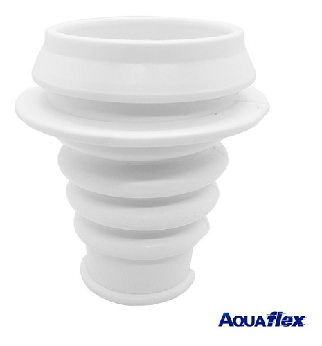 Imagen 2 de 6 de Fuelle Conexion De Goma Multiple Para Inodoro Aquaflex
