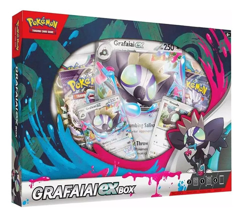 Cartas Pokemon Grafaiai Ex Box Caja Ingles Tcg Card