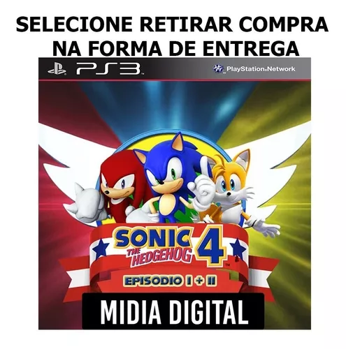 Sonic Cd - Jogo Digital Ps3