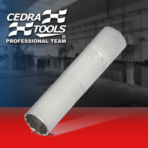 Imagen 2 de 2 de Bgs 2448 Dado Para Bujias 16mm - Cuadro 3/8