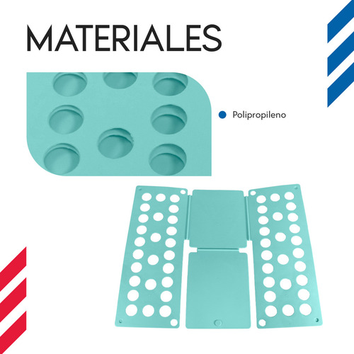 Tabla Doblador Plegable Manual Para Ordenar Camisetas DILER Tablero De Plástico Organizador De Ropa Infantil Para Lavandería Compacta Color Menta