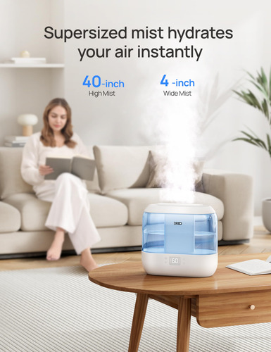 Humidificador Ultrasónico Difusor De Aceite Con Control De V