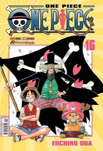 One Piece Vol. 16, de Oda, Eiichiro. Editora Panini Brasil LTDA, capa mole em português, 2014